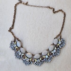 Vintage rhinestone and faux Pearl necklaces